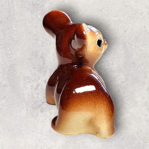 Vintage Fred Kaye Bear Cub Figurine Mid Century Ceramic California Pottery Cute - Picture 4 of 9